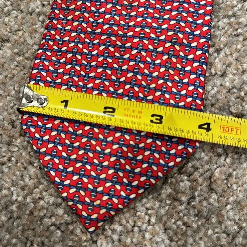 Christian Dior “Micro Bee” 100% Silk Tie